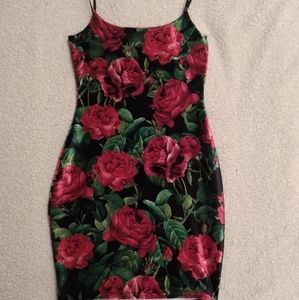 Blackmilk Roses Are Red Velvet Party Dress